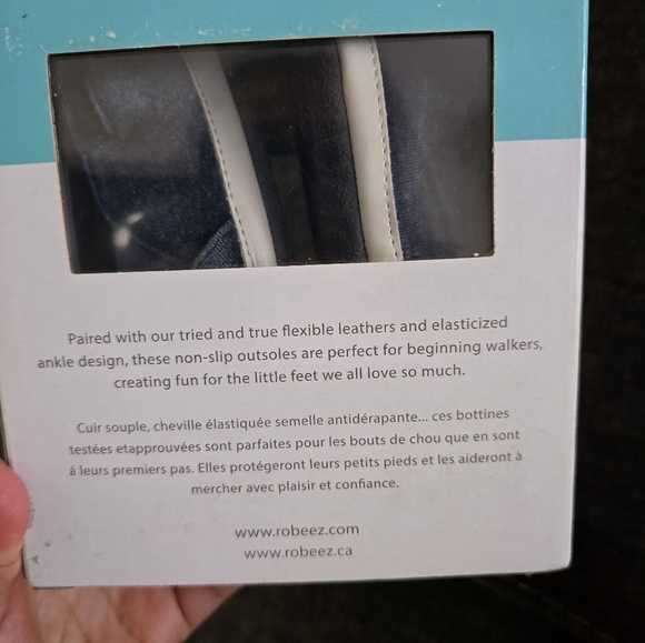 Blue Velvet Kids Shoes - Picture 7 of 8